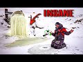 Ice Fishing A TINY SPILLWAY Full Of MONSTERS!!! (Underwater Footage)