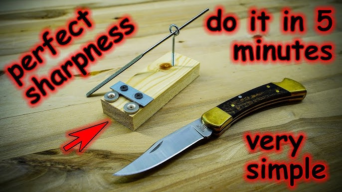 3 in 1 Knife Sharpening System — DIY Knife Sharpening Jig 