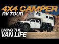 DIY "EarthRoamer" On a Budget - 4x4 RV Tour - Living The Van Life