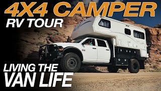 DIY 'EarthRoamer' On a Budget  4x4 RV Tour  Living The Van Life