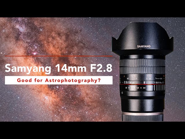 Samyang 14mm F2.8 good for Night and Astrophotography - Test in La
