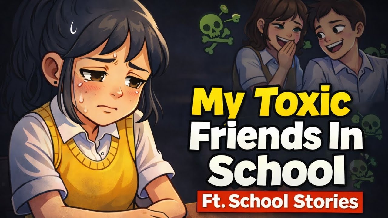 My Toxic Friends In School | Ft. School Stories - YouTube