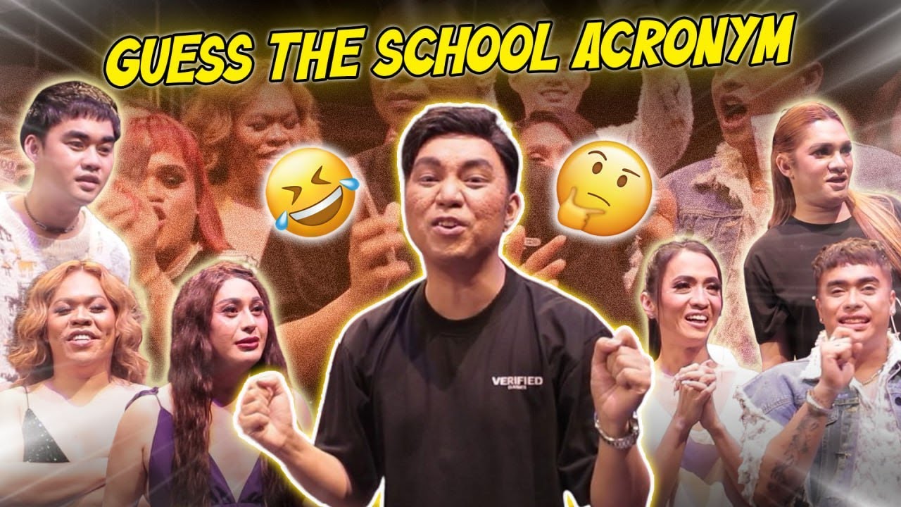 GUESS THE SCHOOL ACRONYM (LT SA MGA SAGOT) | CHAD KINIS VLOGS