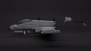 A-10 Warthog Plane - Lego build