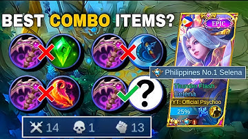 SELENA USERS! THIS IS THE BEST ITEM BUILD EVER IN MOBILE LEGENDS 🔥 | SELENA ITEM BUILD 2022 - MLBB