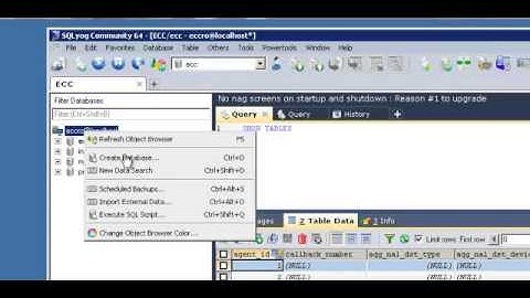 ShoreTel ECC MySQL Rants, Raves and Solutions - Tip 1