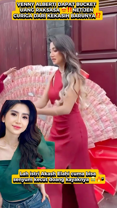 Ya ampun venny alberti dapan bucket yang raksasa‼️ #beritaartis #fypindonesia