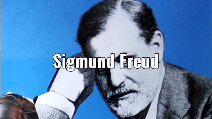 Sigmund Freud - Nhà tâm lý học - Áo