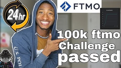 I PASSED THE 100K FTMO CHALLENGE IN 24HOURS - 90%WINRATE STRATEGY