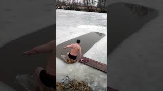 Закаливание. Водокрес 7 Января В Царицыно. Моржевание.моржи |Vodokres.tempering January 7 Tsaritsyno