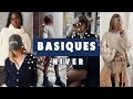 Les basiques mode  avoir cet hiver 2024 