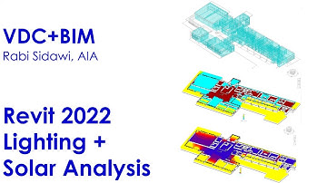 Revit 2022 Lighting + Solar Analysis 4K