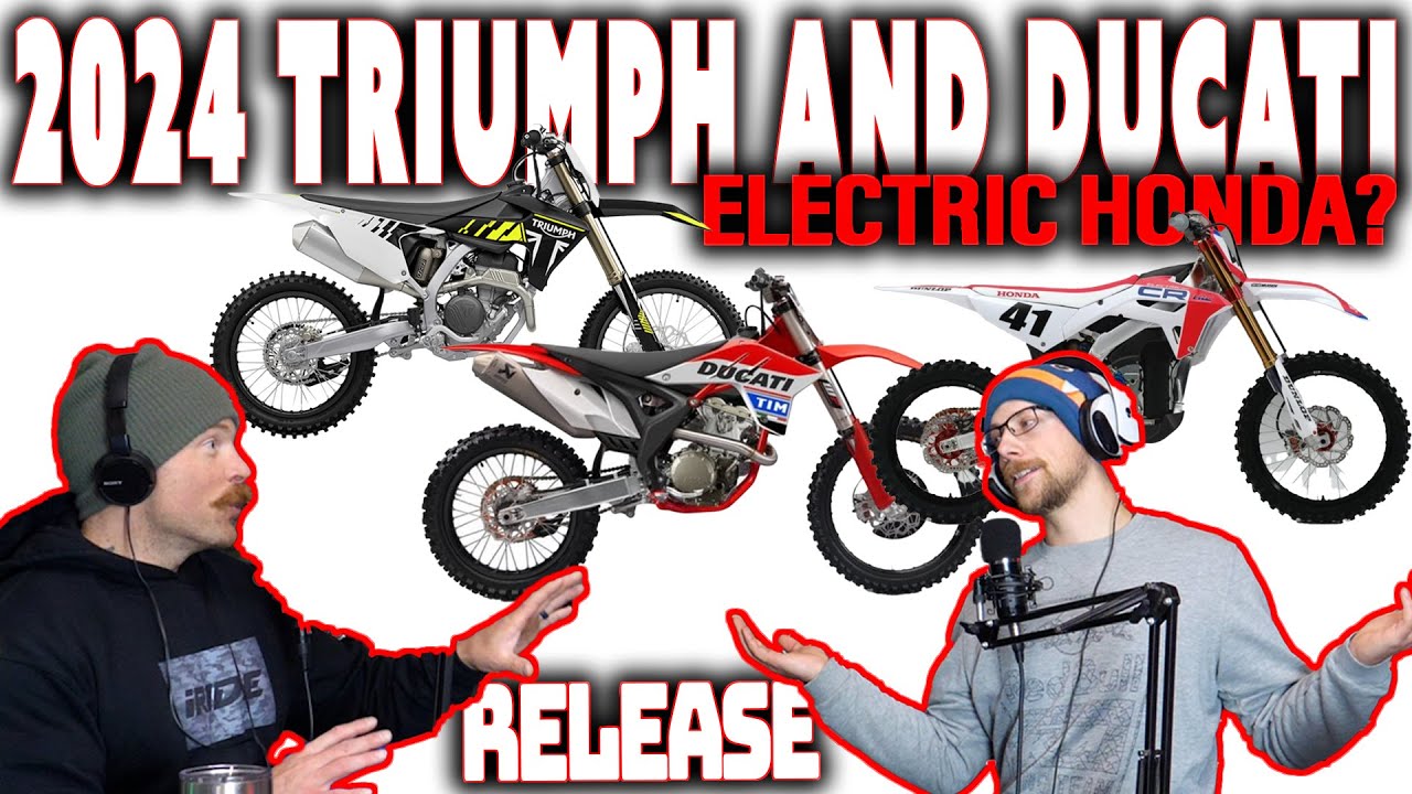Triumph vs Ducati Vs Honda Electric dirt bikes? (NEW BIKES!) YouTube