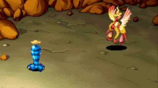 Keitai Denjuu Telefang 2 - Mentalis Boss Battle