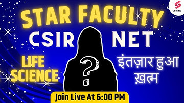 Super Teacher for CSIR NET Life Science is here | Want to Know? | Join us LIVE at 6 pm today