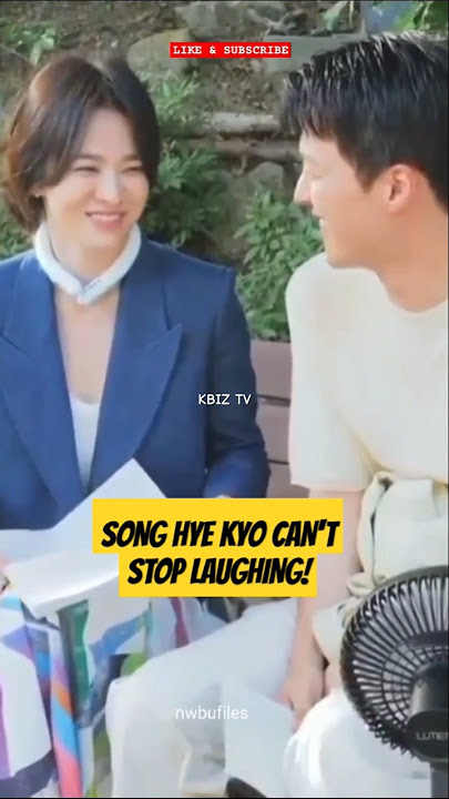 SONG HYE KYO CAN'T STOP LAUGHING with JANG KI YONG! #songhyekyo #jangkiyong #shorts #shortvideo #송혜교
