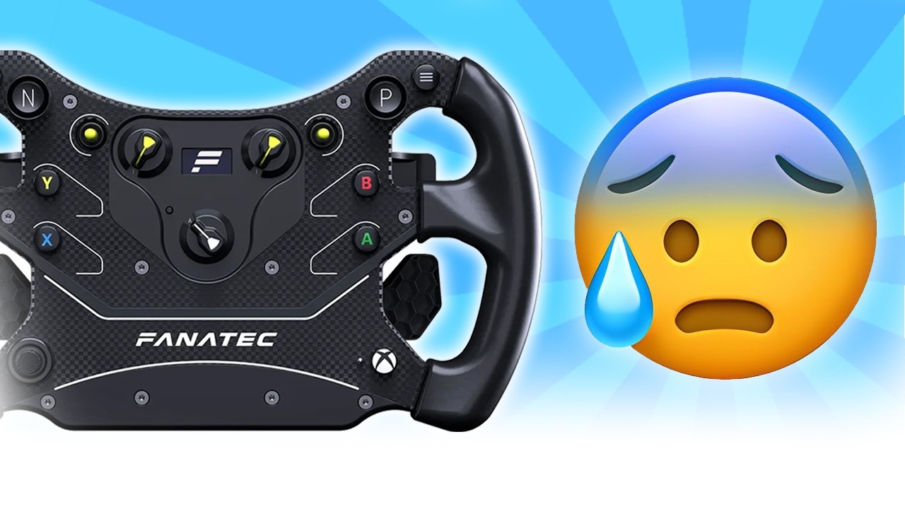 Новый руль CSL GT3 от FANATEC меня обеспокоил. (Обзор)