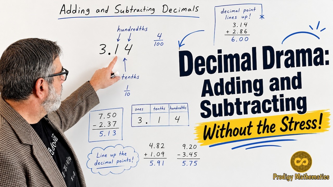 [Lesson 11, Fun Math] Decimal Drama: Adding and Subtracting Without the ...