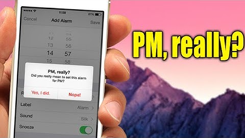 PM, really? - iOS 8 Jailbreak Cydia Tweak