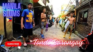 TONDO105 BARANGUAY🔥WORLD'S MOST DANGEROUS SLUM🔪#RMAVLOG1 MANILA🇵🇭 PHILIPPINES