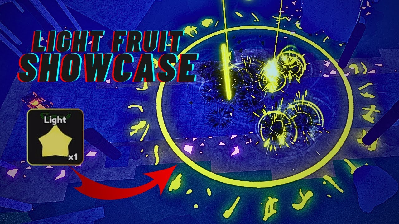 Showcase Light Fruit  One Fruit Simulator 