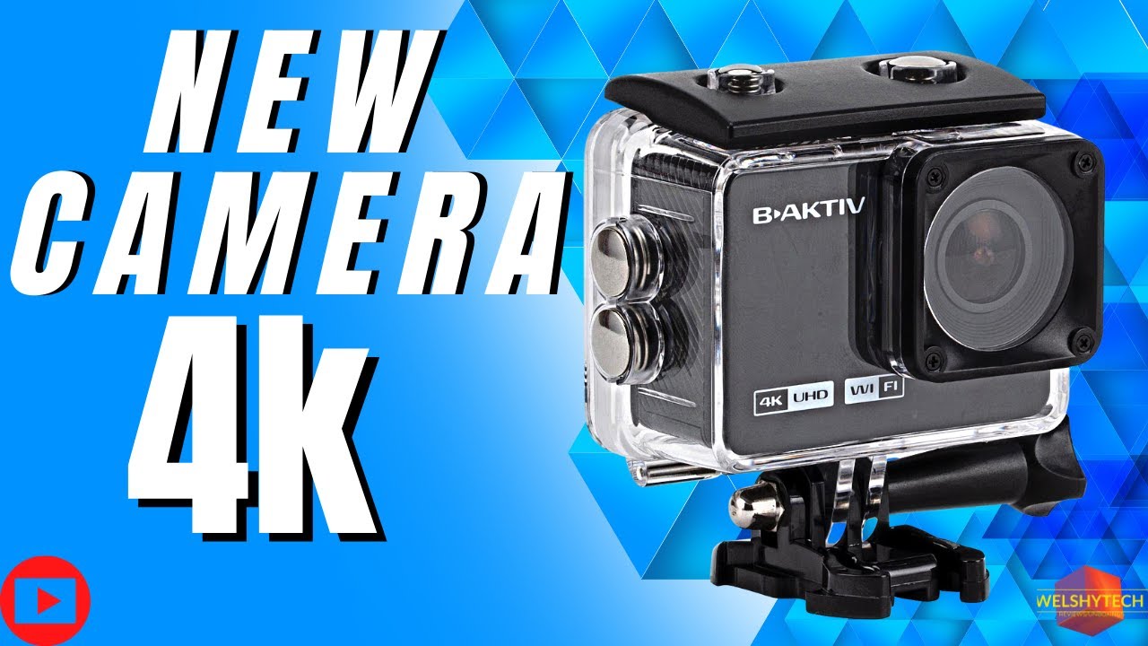 B-AKTIV 4k action Camera Unboxing & First Look