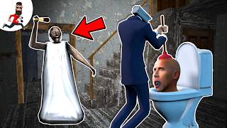 Granny Granda Ice Scream vs skibidi toilet ► funny animation granny horror parody