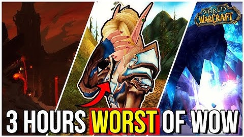 3+ HOURS WORST Of Warcraft To Fall Asleep To | World of Warcraft