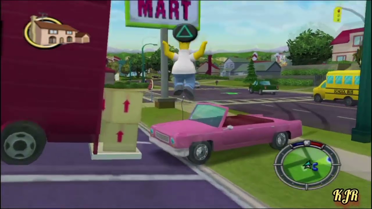 The Simpsons - Hit And Run | PlayStation 2 Gameplay Preview 
