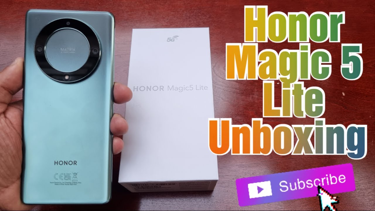 Honor Magic 4 Lite 5G, 6 GB, 128 GB, Dual-SIM, Midnight Black, €188