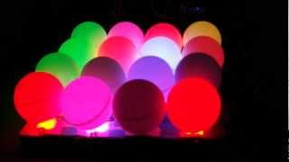 First test of controlling RGB LEDs with an Arduino and TI's TLC5940