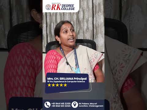 RK Degree College Vizianagaram.Excellence in Education Rank holders | Qualified faculty.