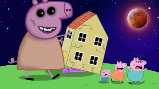Zombie Apocalypse, Peppa and George Turn Into Giant Zombies?? | Peppa Pig Funny Animation