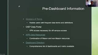 APR Data Dashboard Workshop March 2022