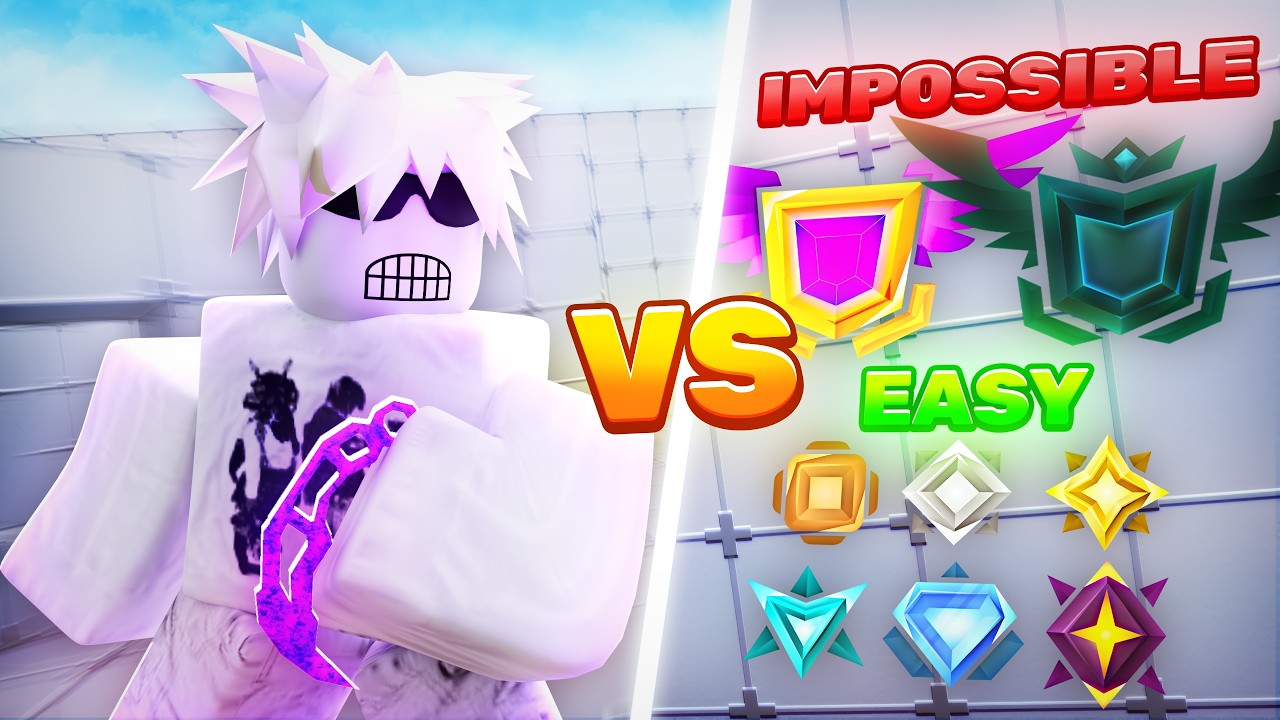 I Beat EVERY RANK Using Knife ONLY!