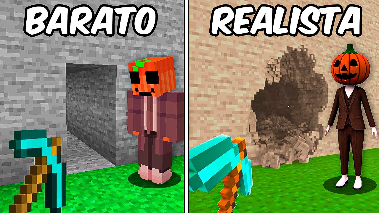 24 Horas en MINECRAFT REALISTA!
