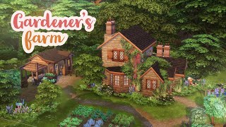 Cluttered Gardener's Farm ?️ || The Sims 4 || Speedbuild with Ambience