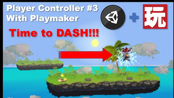 2D Platformer Unity & Playmaker - Make your player Dash