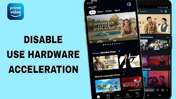 How To Disable Use Hardware Acceleration On Prime Video App | Step By Step