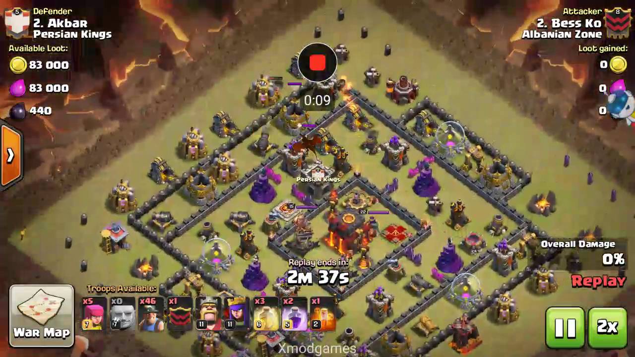 Clash Of Clans Miner Attack