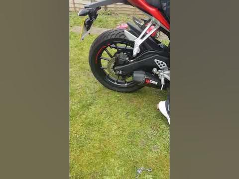 yamaha yzf r125 scorpion exhaust