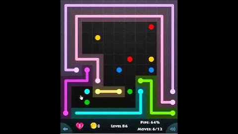 11 × 11 MANIA LEVEL 86 - FLOW GAME ON FACEBOOK Connect the dots