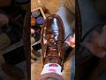Asmr Shoe Shining 🔥 l Satisfying Transformation Shoe Cleaning ✨l #asmrsounds #leather #restoration