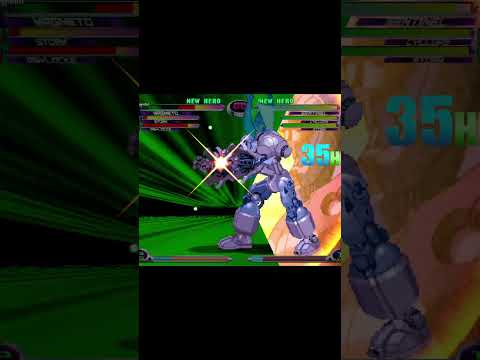 MvC2: Napkino - Storm/Sent/Cyke LS to HSF to MOB 55 hit 150% Continuation Combo .:9.13.25:.