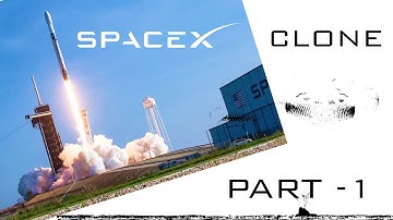 Space X Website Clone | HTML CSS Practice for beginners | Part - 1