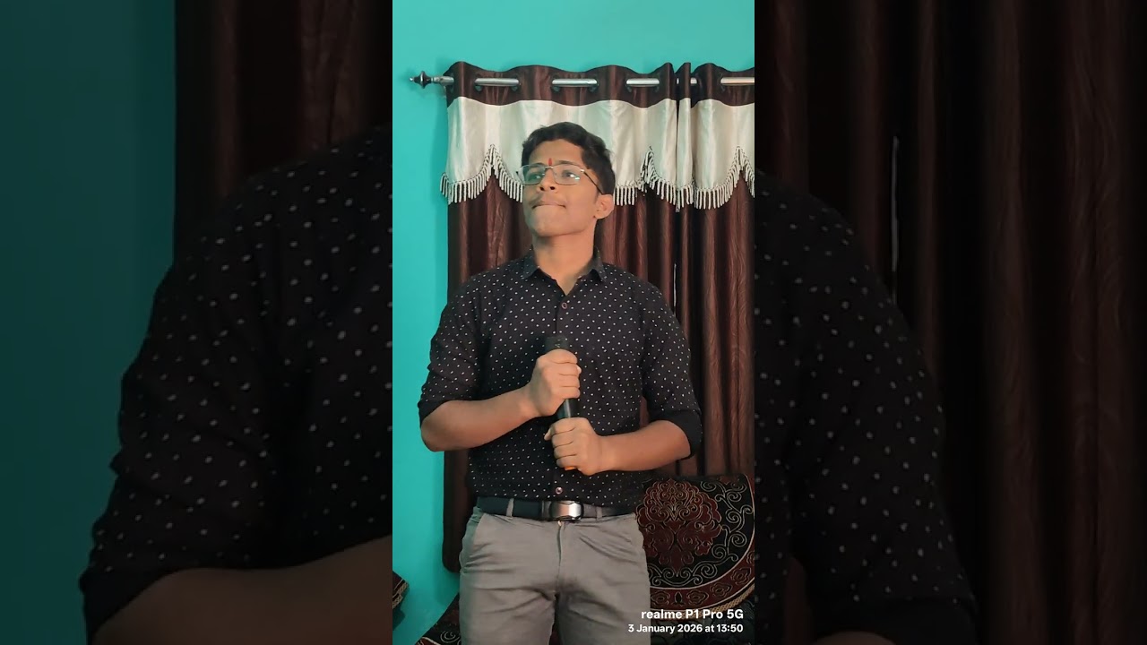 आने से उसके आए बहार सिंगिंग बाय आदर्श सतपथी 