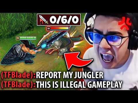 I SMASHED TFBLADE WITH TRYNDAMERE AND SOLO WON THE GAME!