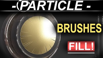 Substance-Painter: Particle Brushes (Fill)