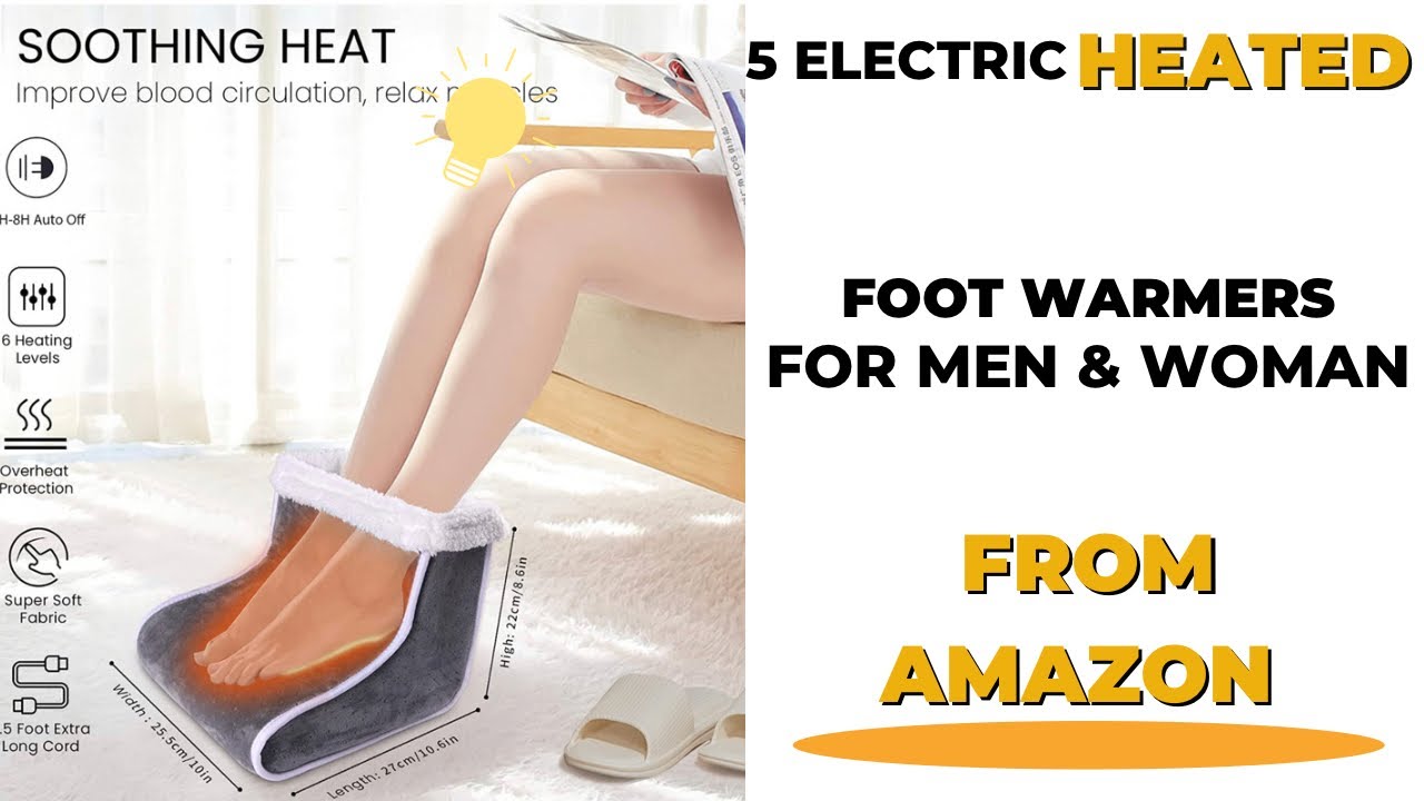 TIKTOK MADE ME BUY IT💥Best Electric Foot Warmers Amazon Must Have | How To Get Click Description