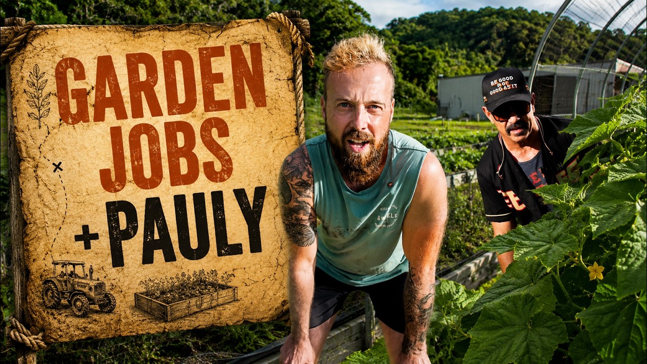 Garden Jobs & a Pauly Fenech Visit on the Farm